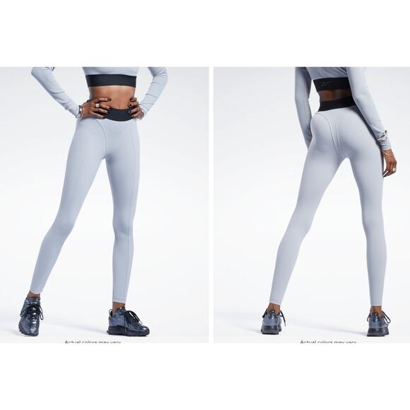 Reebok Classics RBK CARDI B W RIB TIGHT - Training tights Medium - Picture 1 of 8